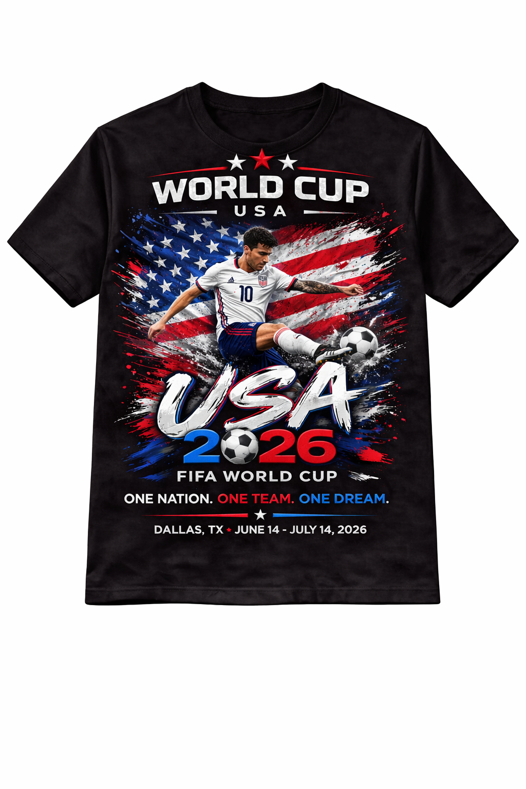 USA World Cup 2026 Dallas Edition T-Shirt